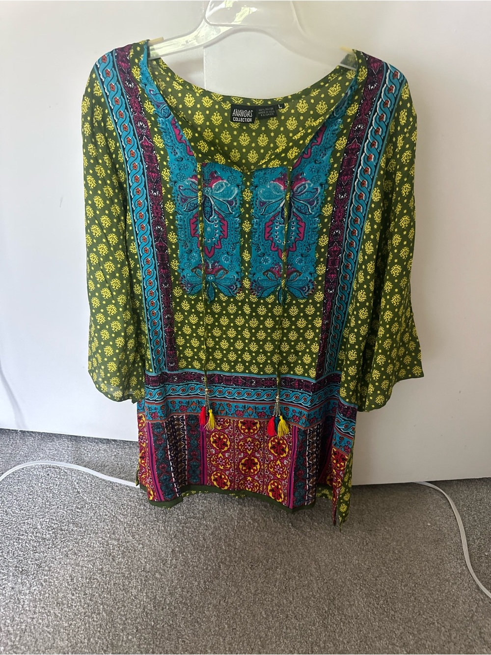Anandas collections Printed Boho Tunic Top